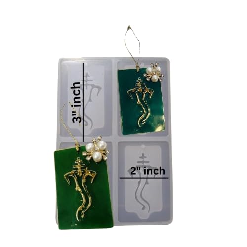 Ganesh Keychain Molds 2'' x 3''