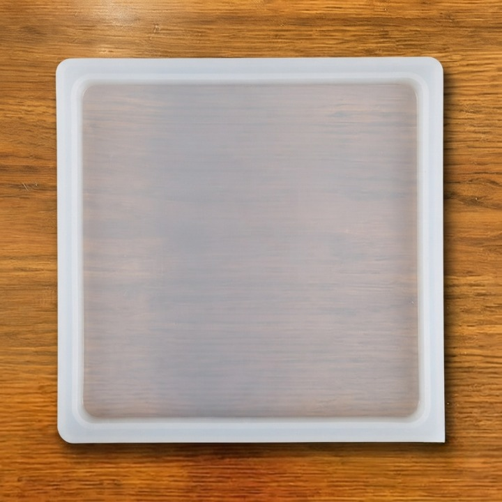 6" SQUARE X 6MM DEPTH COASTER MOULD