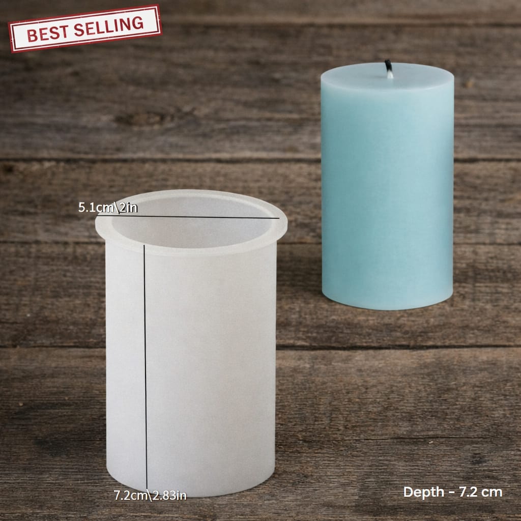 Pillar Candle Mould (A1) - Cylinderical