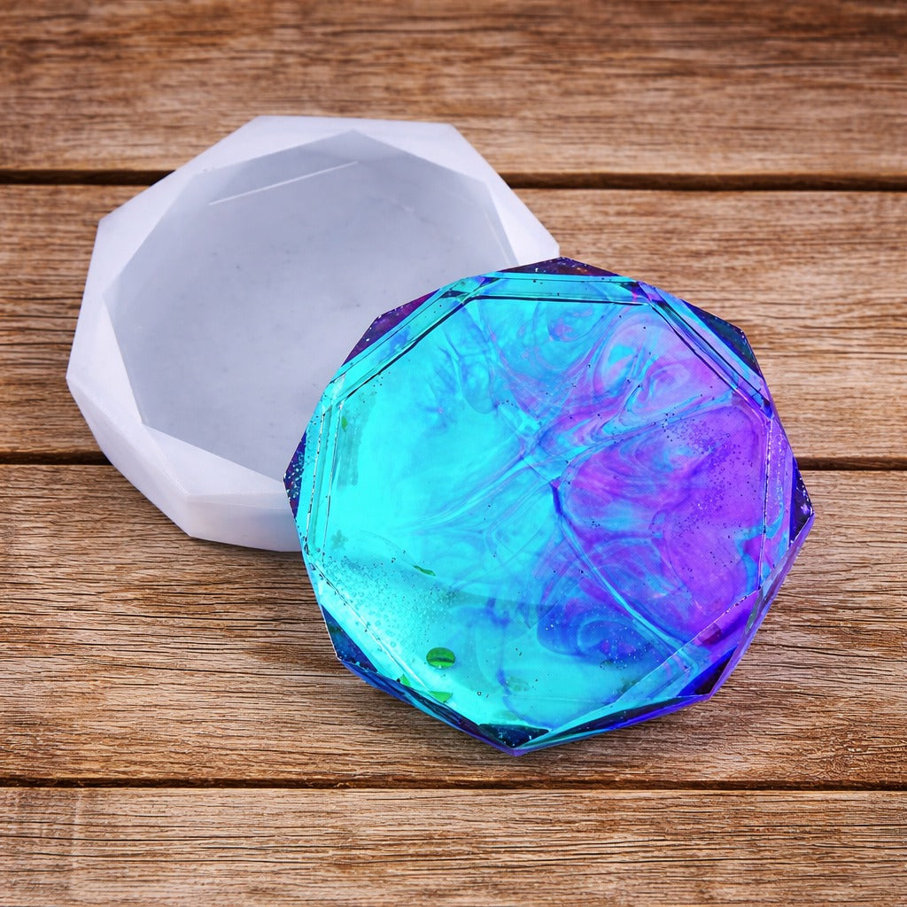 3" Diamond Round Coaster