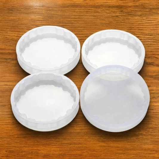 2" Agate Round Coaster Mould