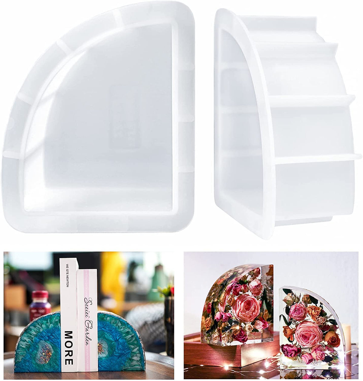 BOOKEND MOULD SET OF 2PCS  (BOOK STAND MOULD)