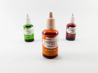 Alcohol Ink Pack #1 (Keto Version) - Lime, Tangerine & Blood
