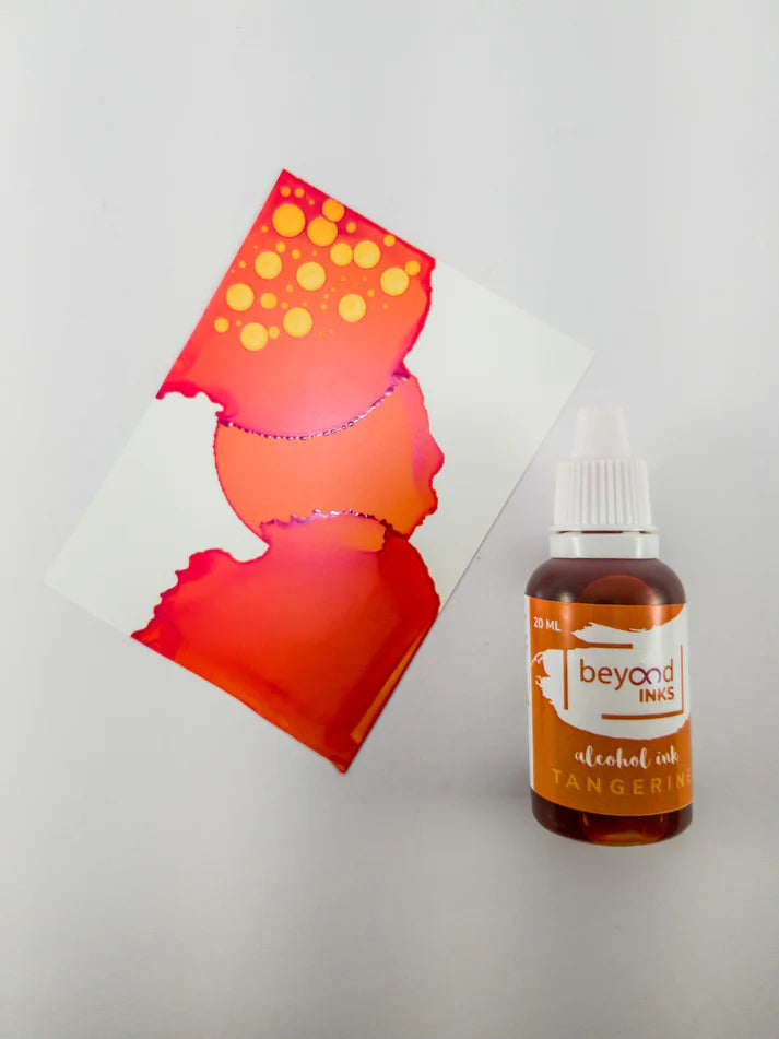 Alcohol Ink Pack #1 (Keto Version) - Lime, Tangerine & Blood