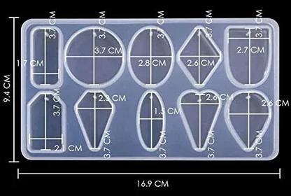 PENDANT MOLD - 10 CAVITY
