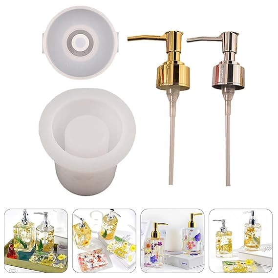 Round Shape Soap Dispenser With pump
