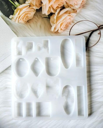 WAVE PATTERN PENDANT MOLD -  DESIGN 1