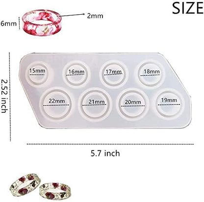 VARIOUS SIZE RING RESIN MOLD