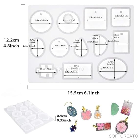 JEWELLRY MOLD- 12 CAVITY