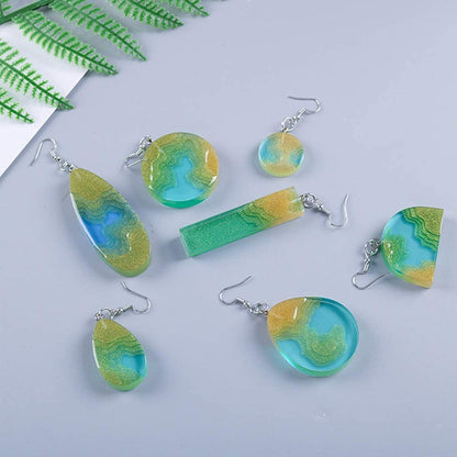 WAVE PATTERN PENDANT MOLD -  DESIGN 1