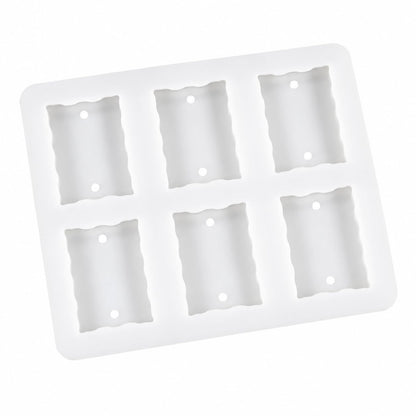 6 CVT Rectangle Agate Rakhi Mould