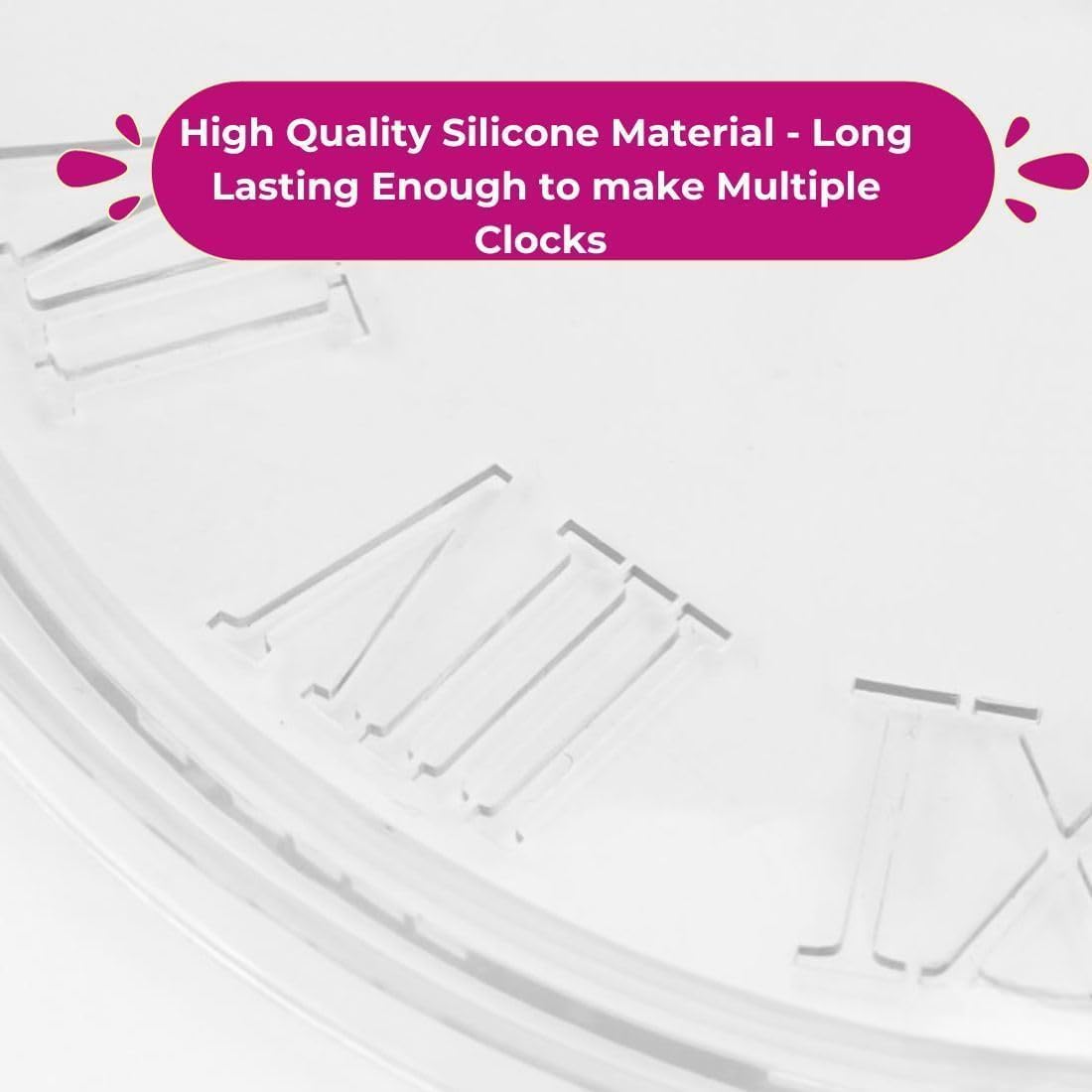 CLOCK RESIN MOLD