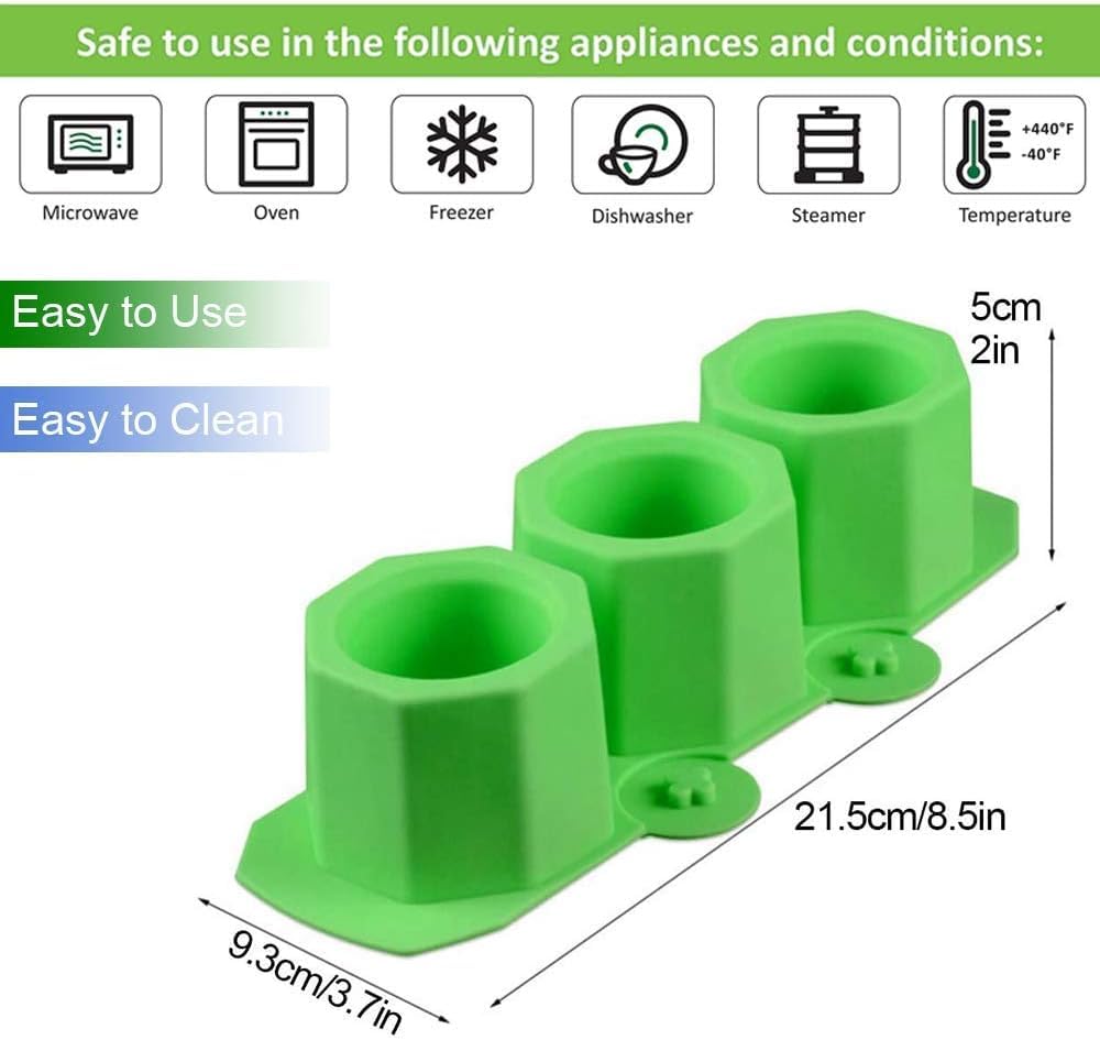 3 PCS ROUND PLANTER MOLD