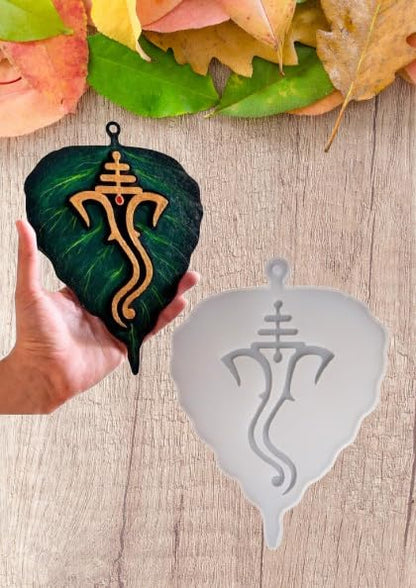 8'' Leaf Ganesh Mould