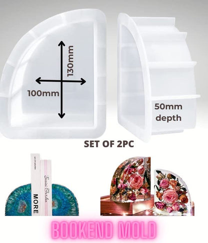 BOOKEND MOULD SET OF 2PCS  (BOOK STAND MOULD)