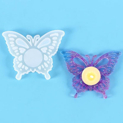 5"Butterfly Tealight Candle Holder Mould