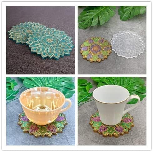4.5" Mandala Coaster