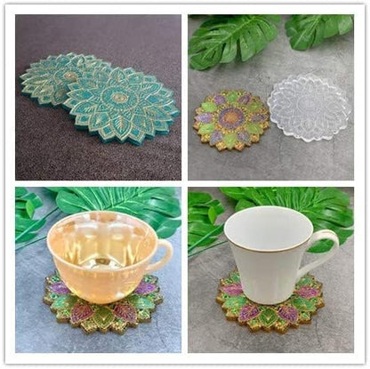 4.5" Mandala Coaster