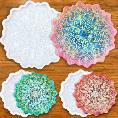 4.5" Mandala Coaster