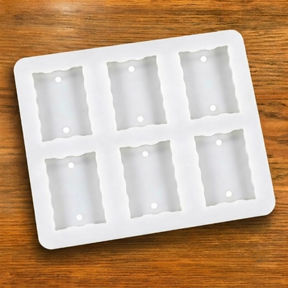 6 CVT Rectangle Agate Rakhi Mould