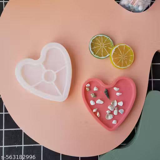 4" Heart Trinket 10x10cm 10mm Depth