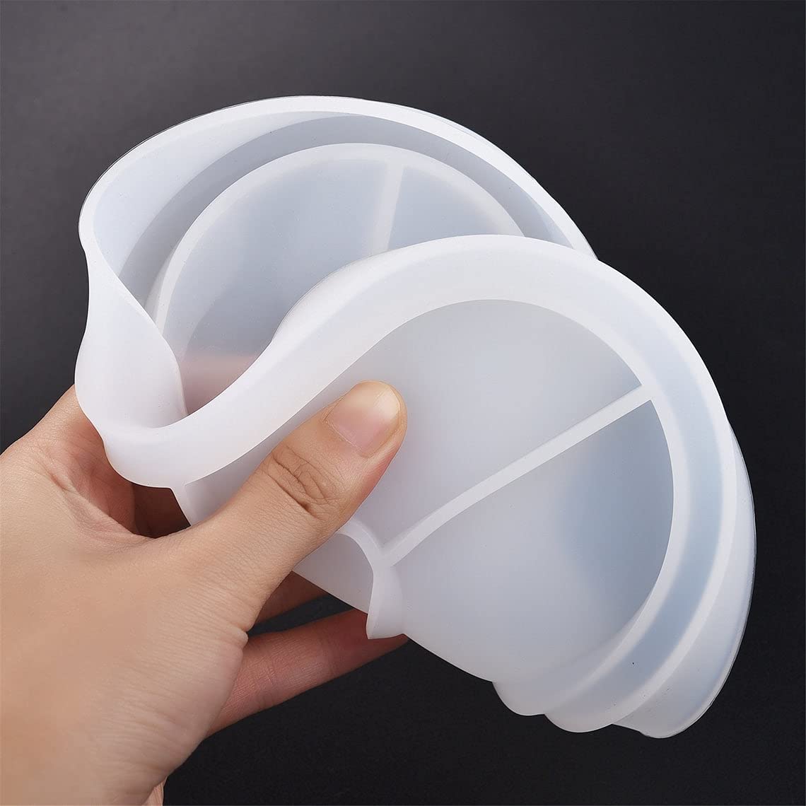 Oval Capsule Tray Resin Mold