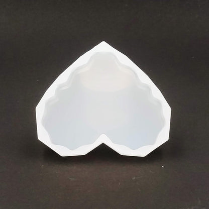 3"  Diamond Heart Mould