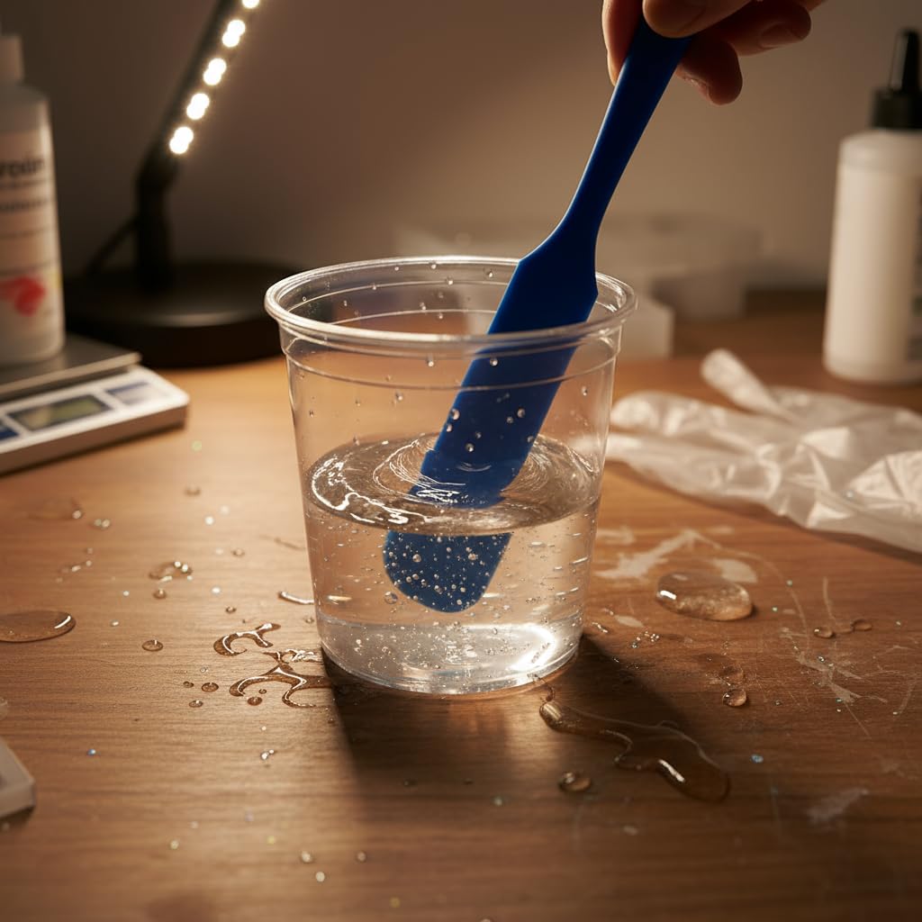 SPATULA FOR MIXING RESIN