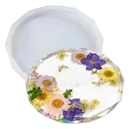 5" Round Diamond Coaster