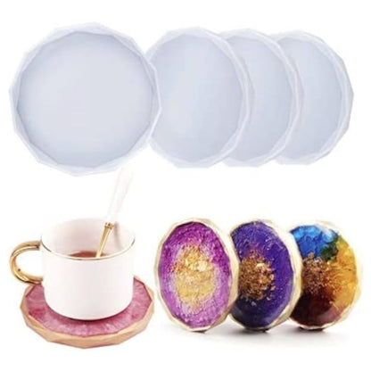 5" Round Diamond Coaster