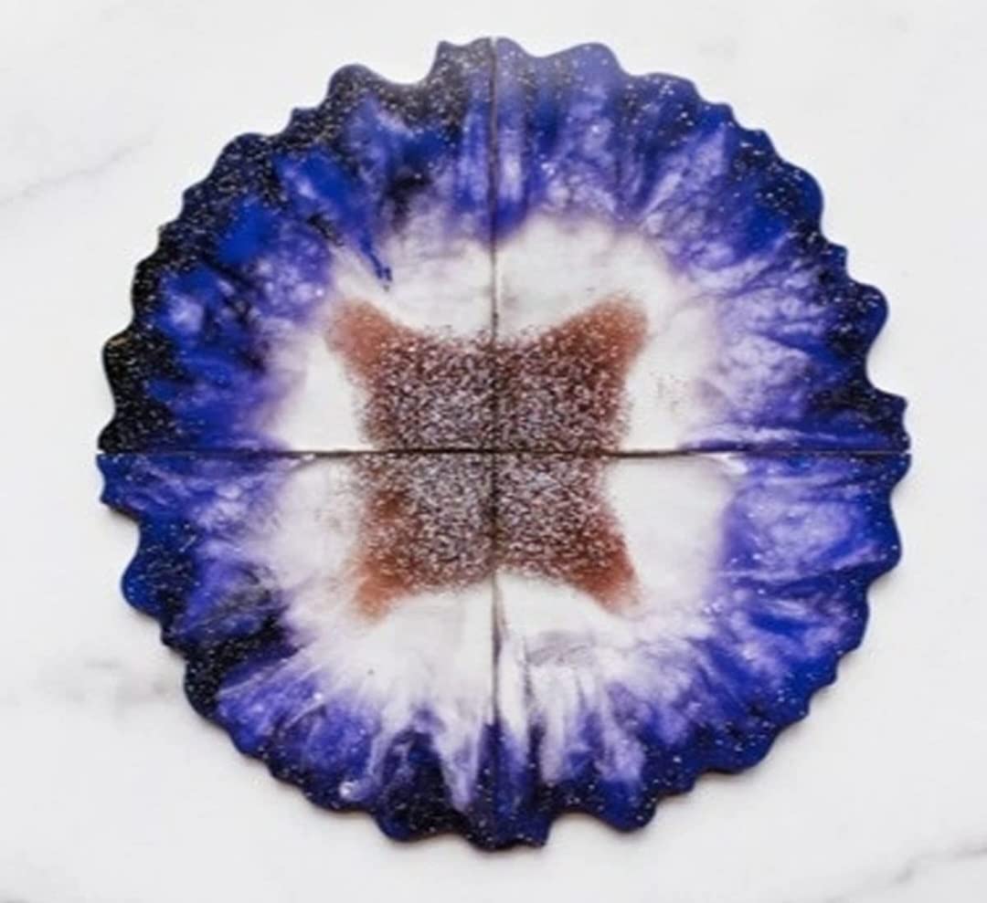 COASTER MOLD - 4" X 4" - 4 CAVITY
