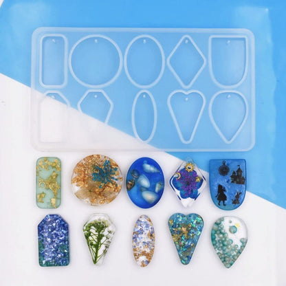 PENDANT MOLD - 10 CAVITY