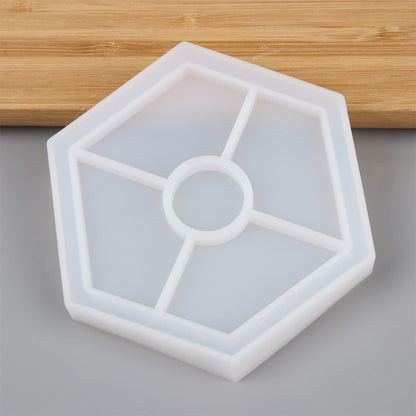 4" HEXAGONAL TRINKET MOLD