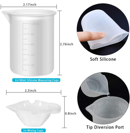 SILICON MEASURING CUP 100ML