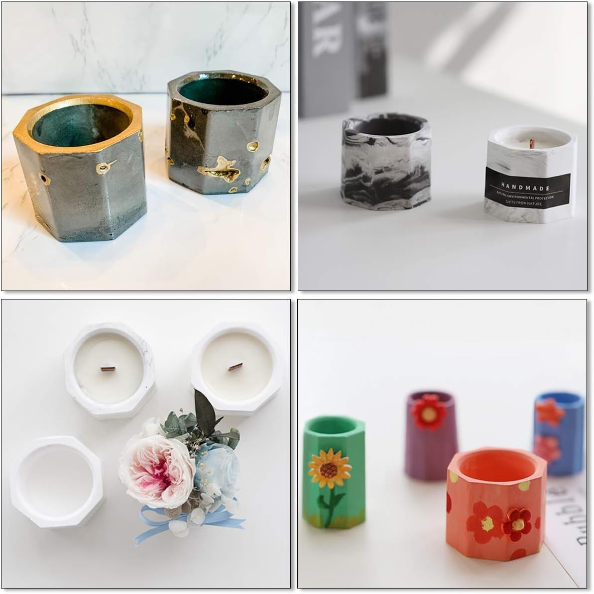 3 PCS ROUND PLANTER MOLD