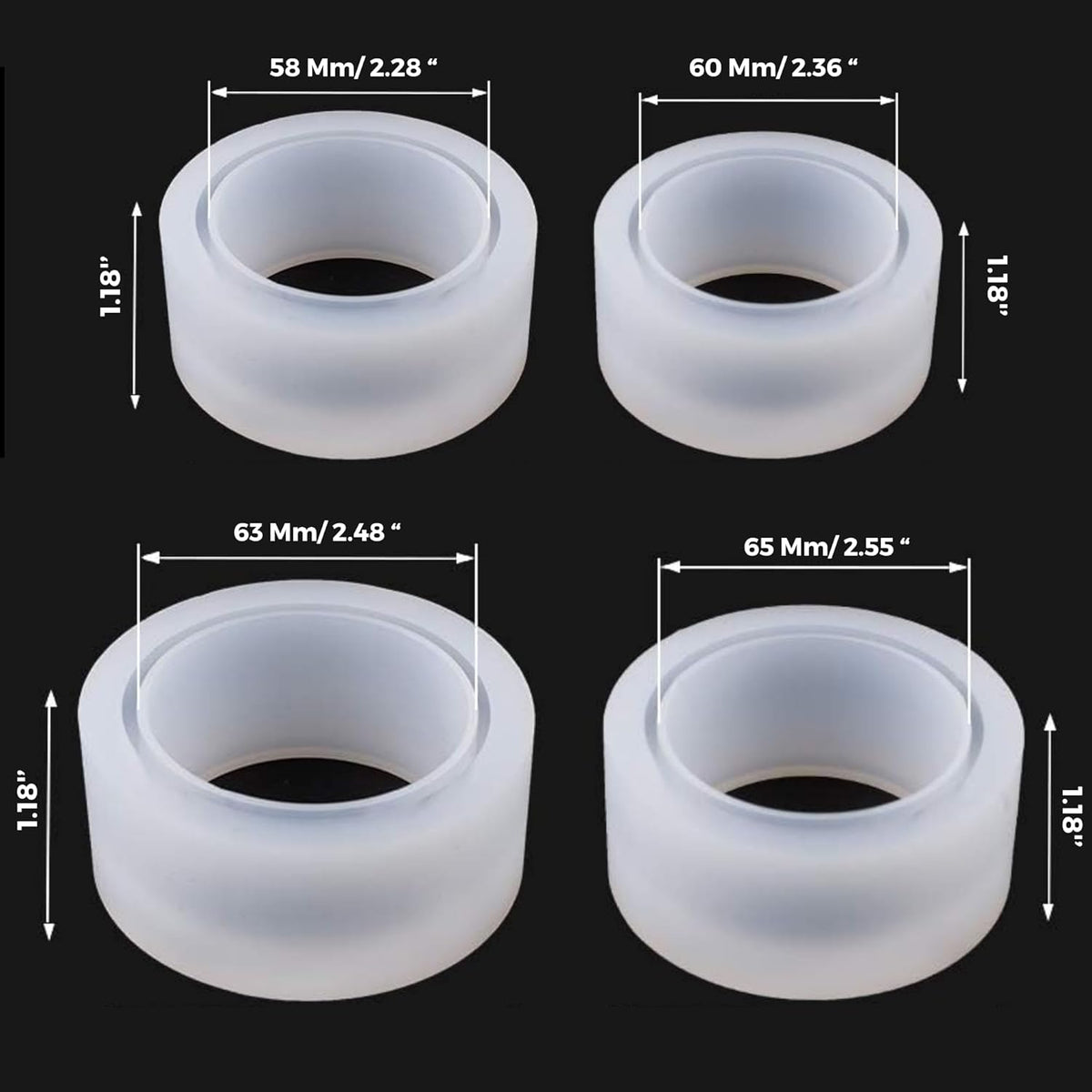 BANGLES MOULD SET OF 4