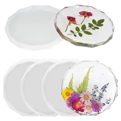 5" Round Diamond Coaster