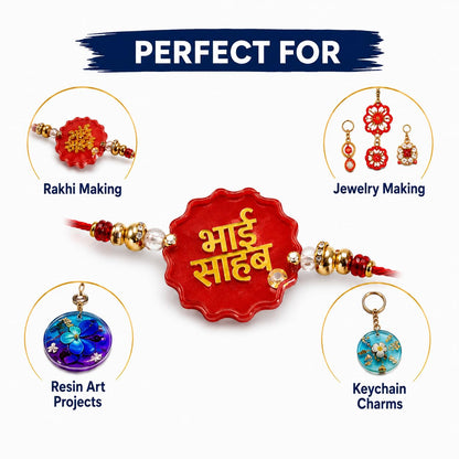 Silicone Rakhi Set of 4 & Jewelery Mould