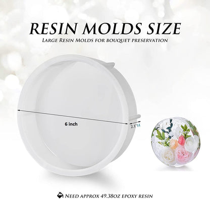 6" DEEP CASTING MOULD ROUND  150MM X 50MM