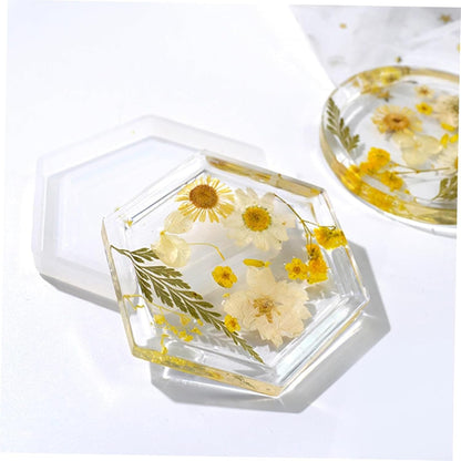 4" HEXAGONAL TRINKET MOLD