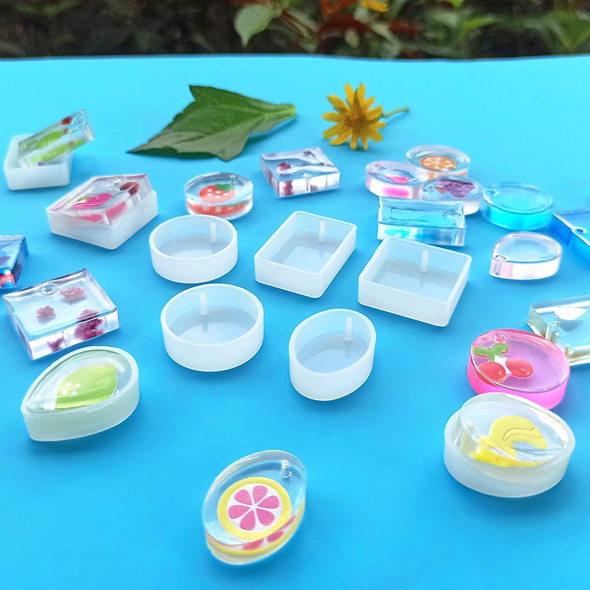 PENDANT MOLD - SET OF 5