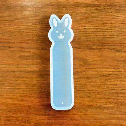 RABBIT BOOKMARK RESIN MOLD 6"