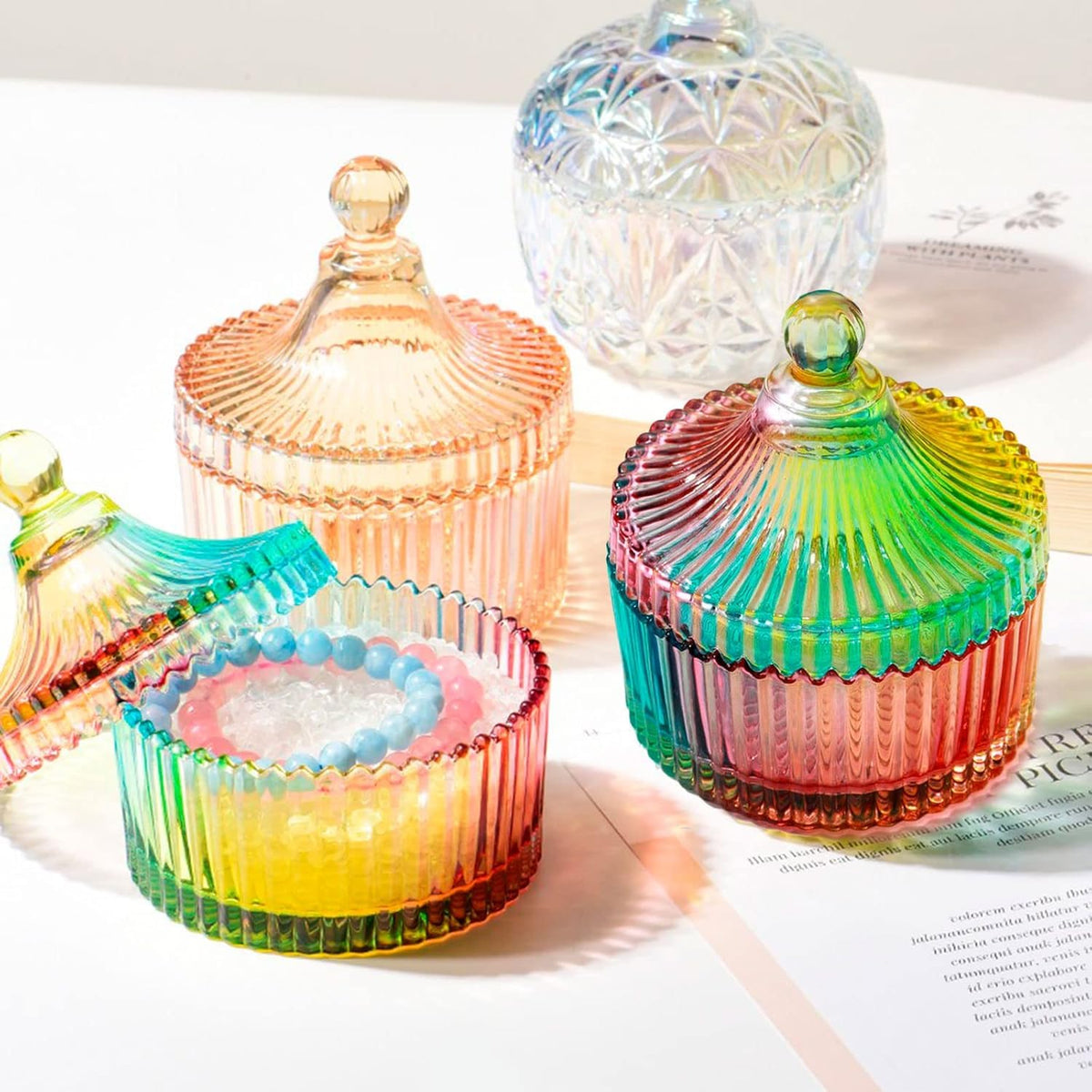 Trinket Round Jewellery Box