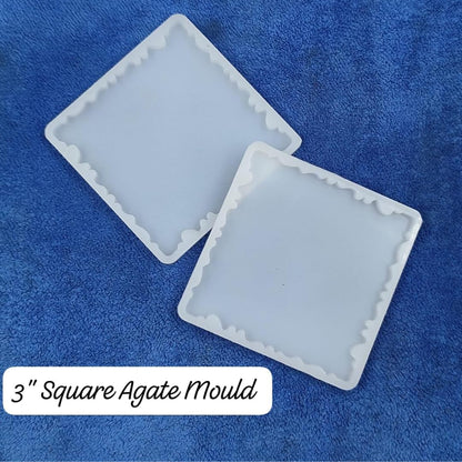 3" Square Agate Mould