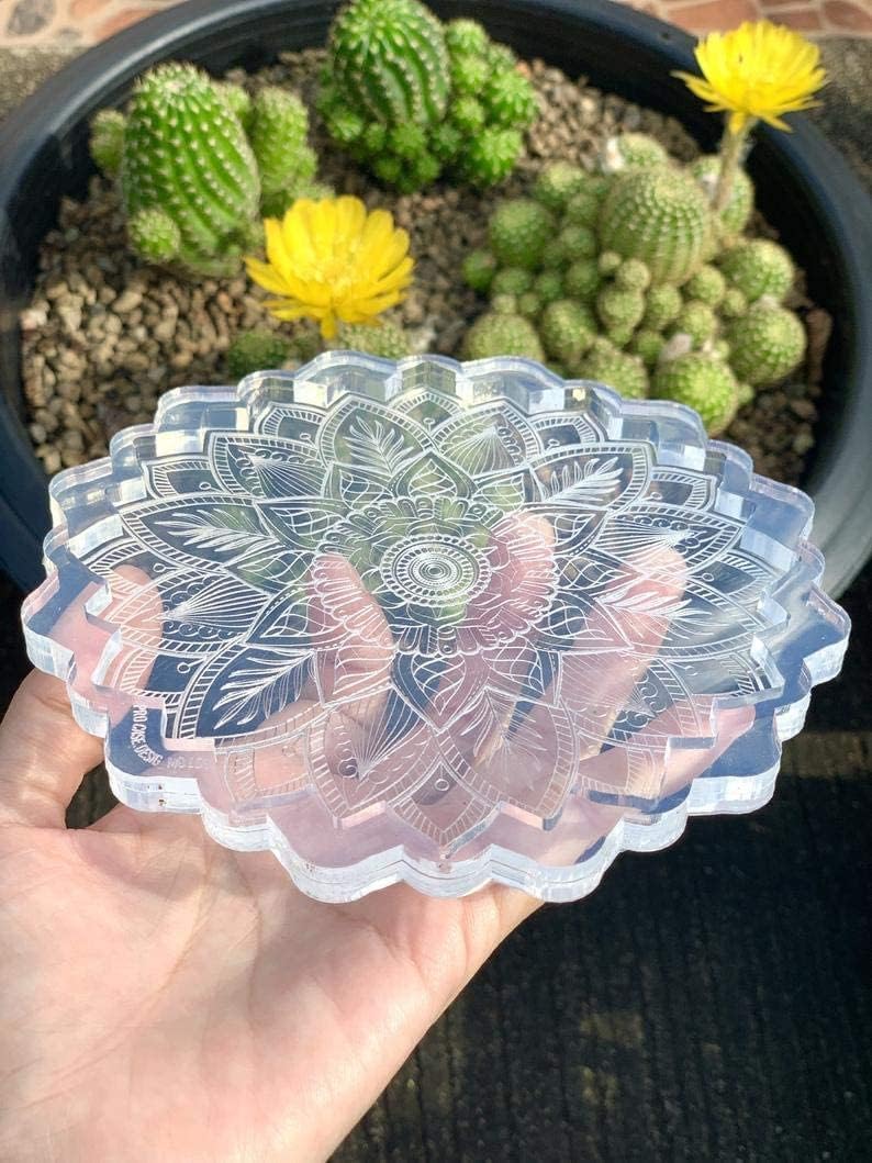 4.5" Mandala Coaster