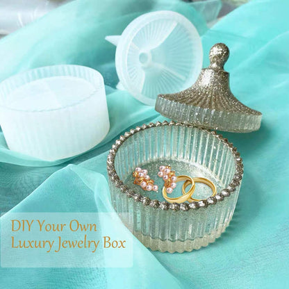 Trinket Round Jewellery Box
