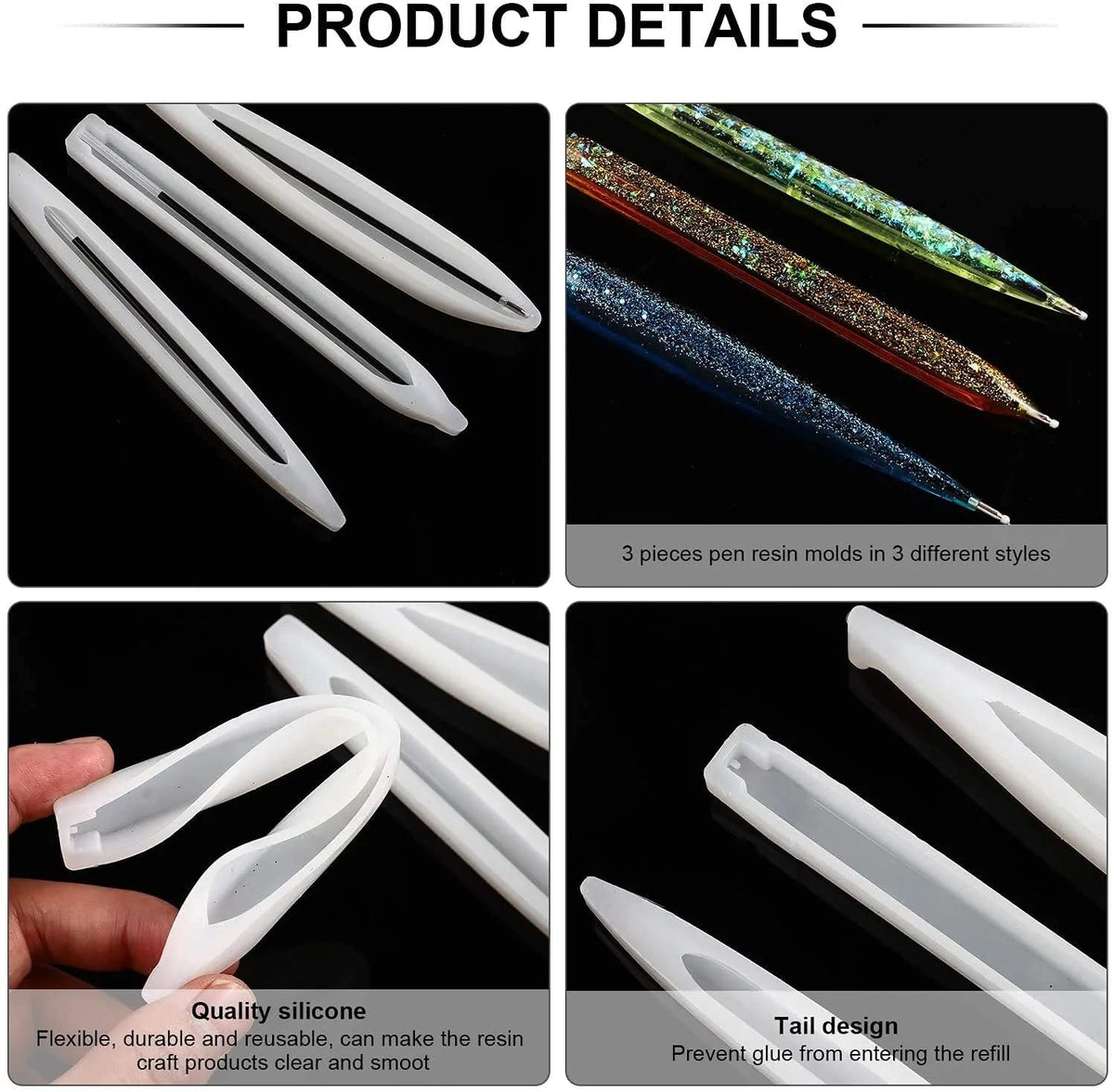PEN MOULD 3PCS SET