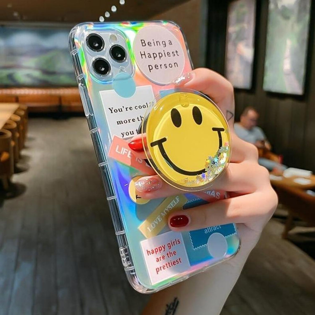 Smiley Pop-Socket 4 Cavity Mould 4mm