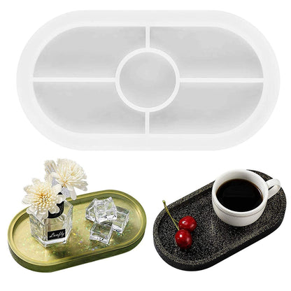Oval Capsule Tray Resin Mold