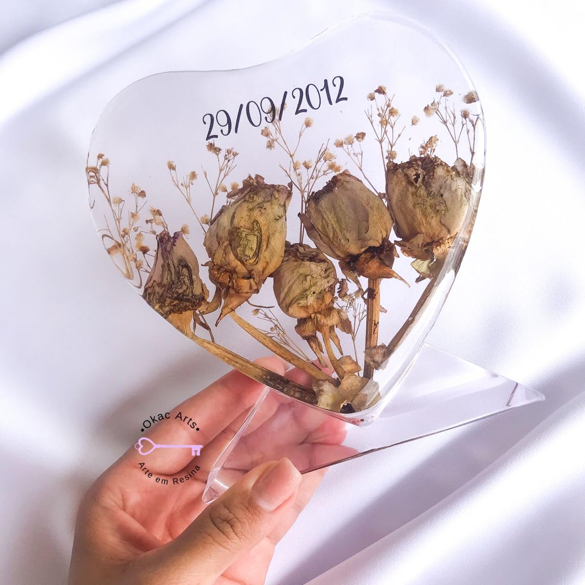 HEAR SHAPE PHOTO FRAME